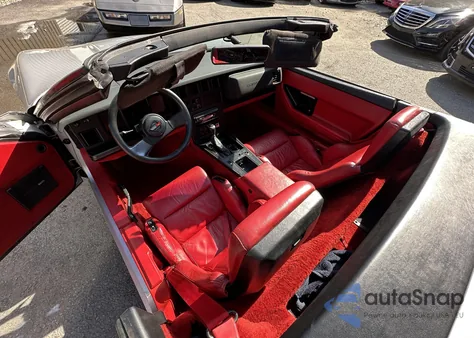 1986 Chevrolet Corvette from USA, damaged, VIN 1G1YY6789G5901710